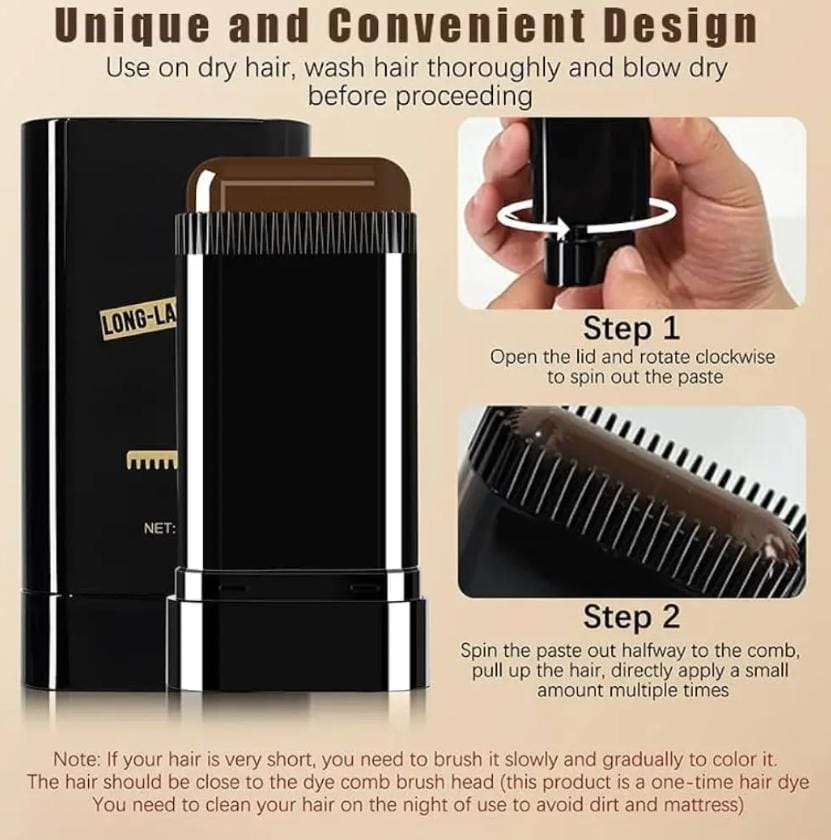 2Pack Safe and Convenient Comb Hair Dye