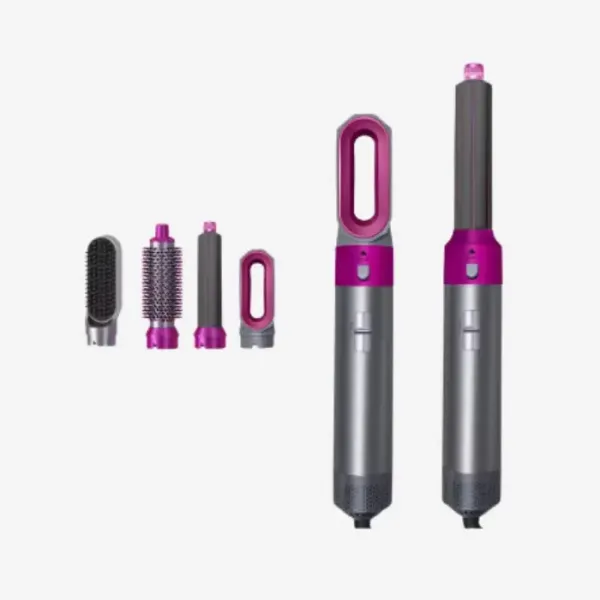 5 in 1 Hot Air Brush Hair Curler Styler Set