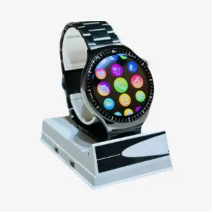 Rock 27 HD Round Display Stainless Steel Smartwatch