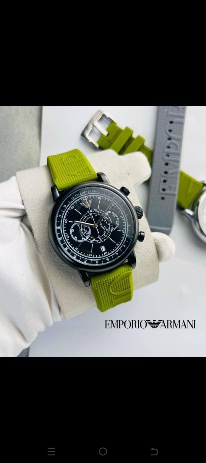 Green with Black dial