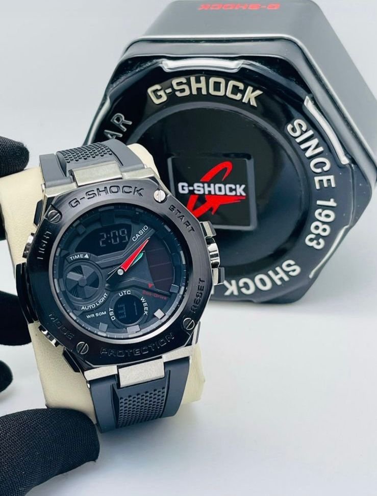 Black Strap With Black Dial