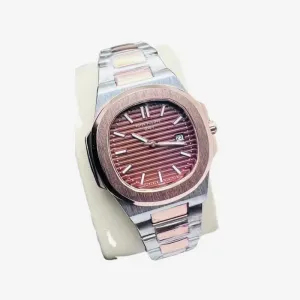 SILVER WITH BLACK DIAL